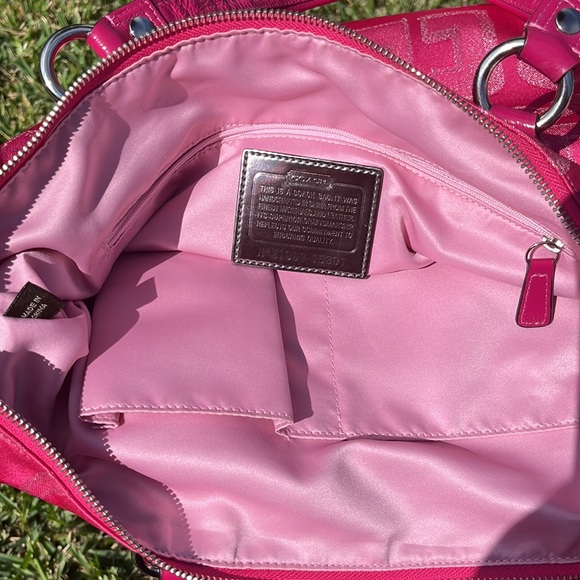 COACH Poppy Story Patch Glam Tote - Picture 8 of 10